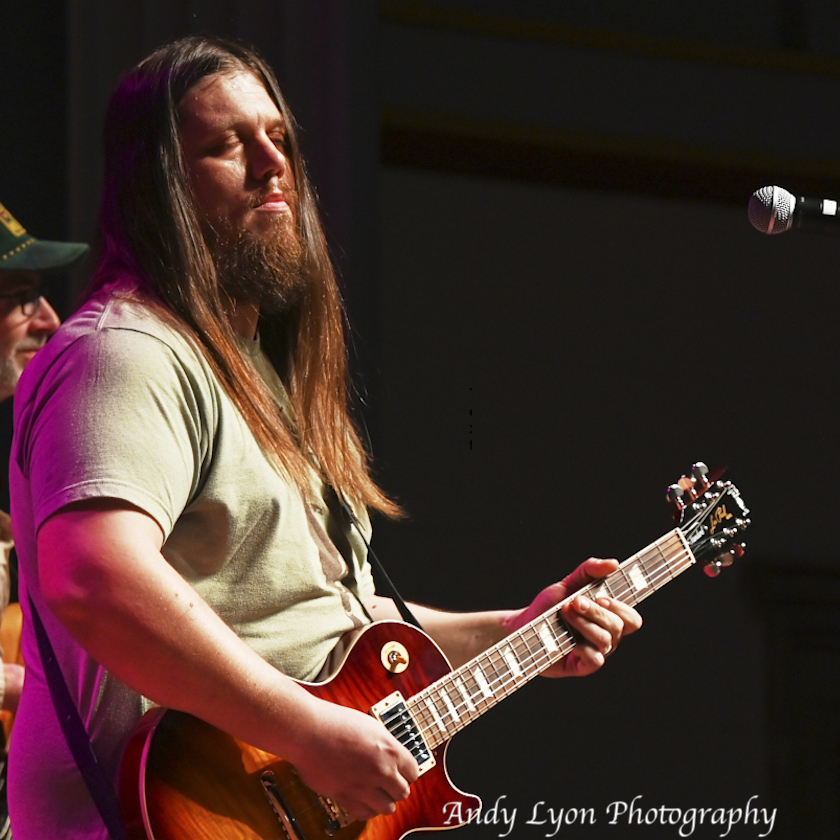 Image of Dustin Farrow playing guitar for Southbound